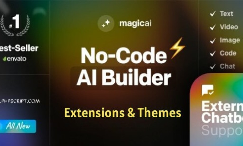 MagicAI 65+ Extensions and 10+ Themes
