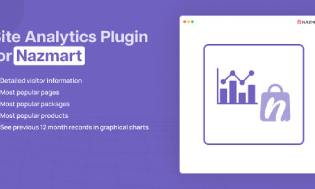 Site Analytics Plugin (08 Sep 2025) – Nazmart Multi-Tenancy eCommerce Platform (SAAS) – Addon