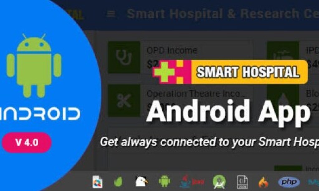 Smart Hospital Android App v4.0 – Mobile Application for Smart Hospital Source