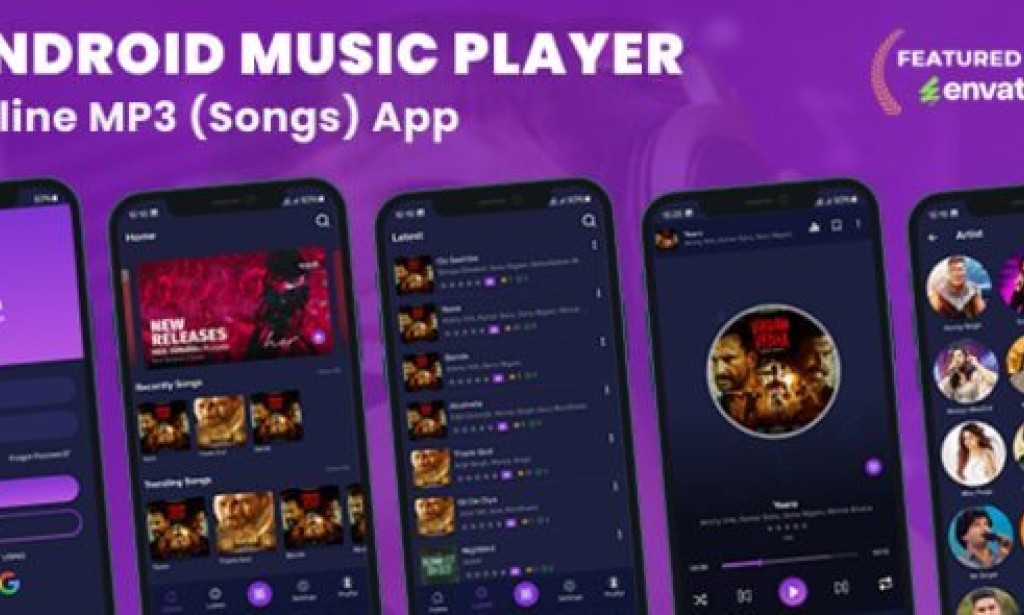 Android Music Player (16 July 2025) Nulled – Online MP3 (Songs) App Source