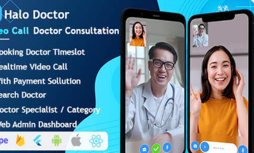 Halo Doctor v1.2.5 – Video Call Doctor Booking Appointment Timeslot with Firebase App Source