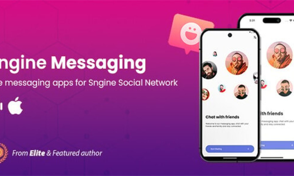 Sngine Messaging Apps for Android & iOS v1.0