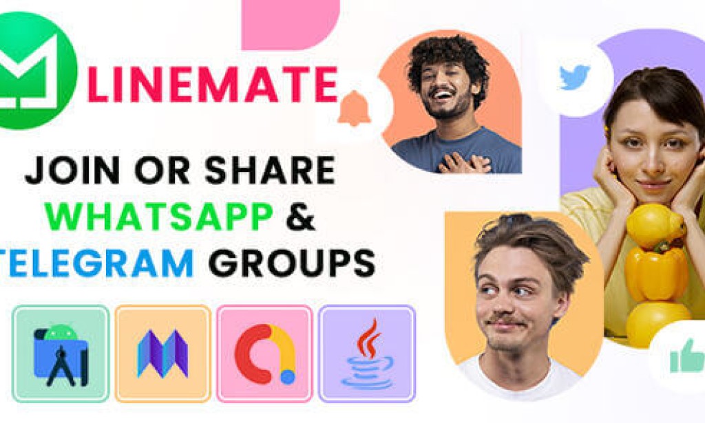 LineMate v8.0 – Unlimited WhatsApp & Telegram Groups Link App Source