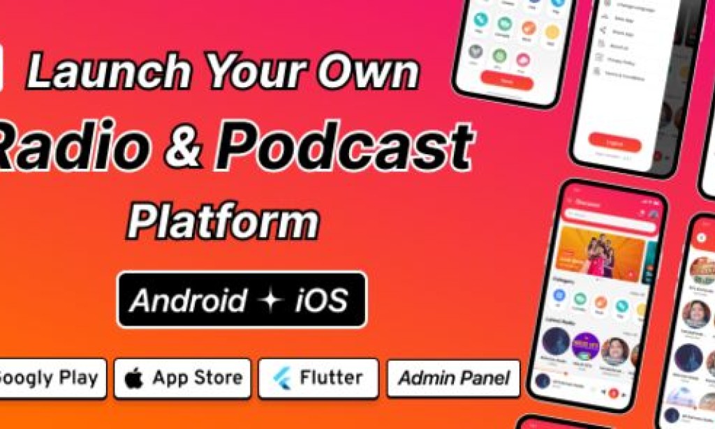 DTRadio v1.6 Nulled – Online Radio, Podcasts & Live Events Flutter App (iOS – Android) with Admin Panel Source