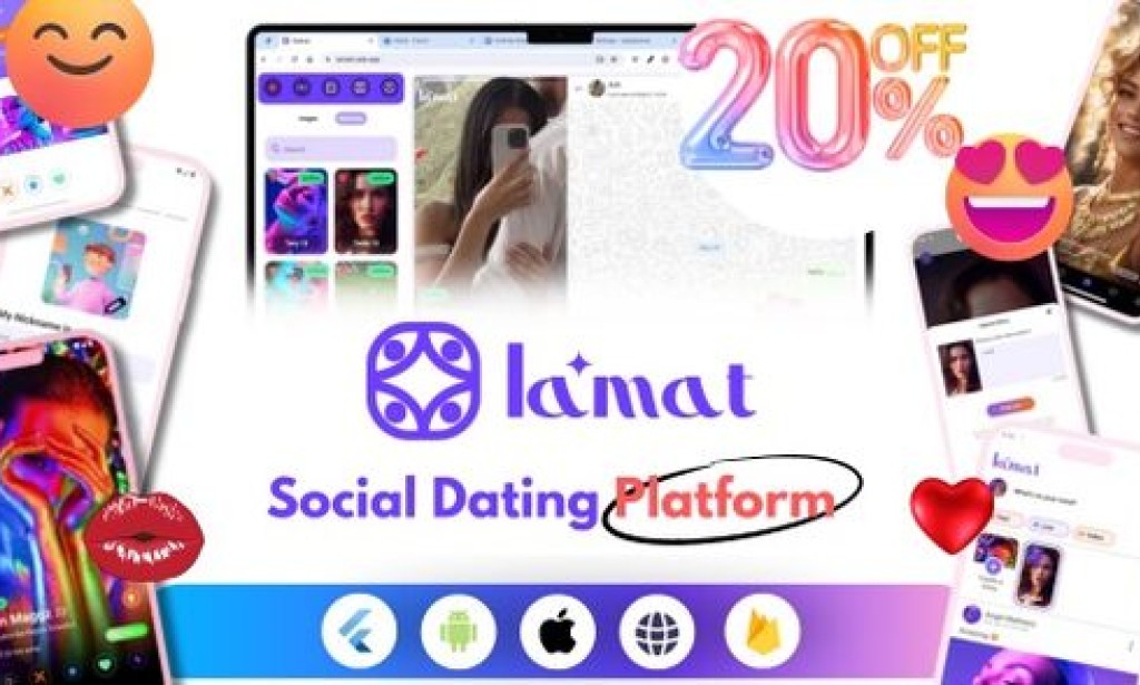 Lamat v3.2.0 – Ultimate Online Dating Platform, Video Dating, Live Stream | Tinder Tiktok Tango Instagram
