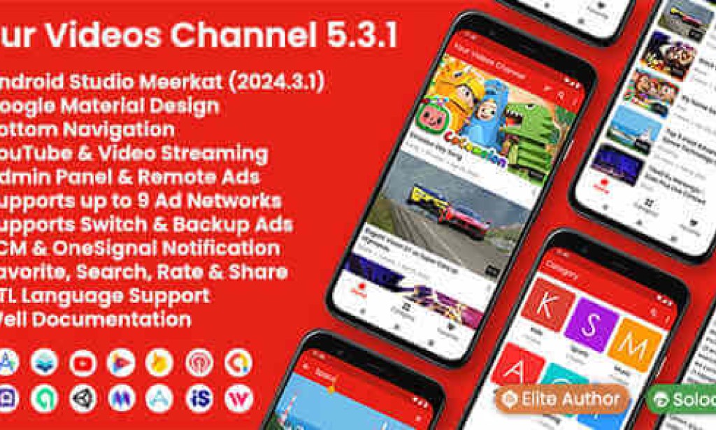 Your Videos Channel v5.3.1 – App Source with Admin Panel