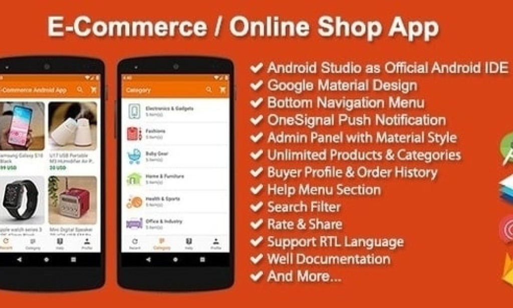 E-Commerce / Online Shop App Source Code v4.0.0