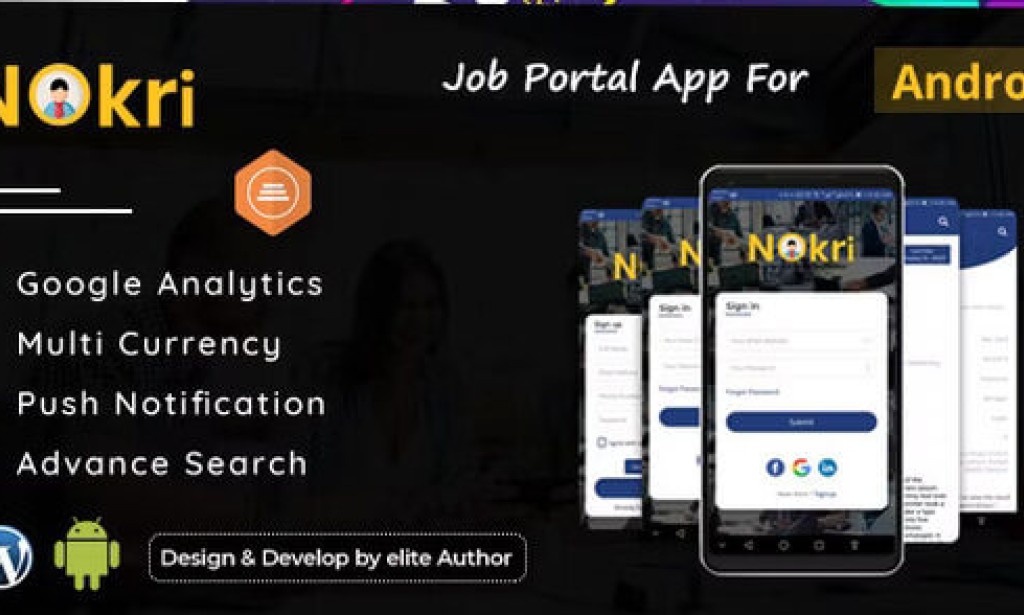 Nokri v2.2.8 – Job Board Native Android App Source Code