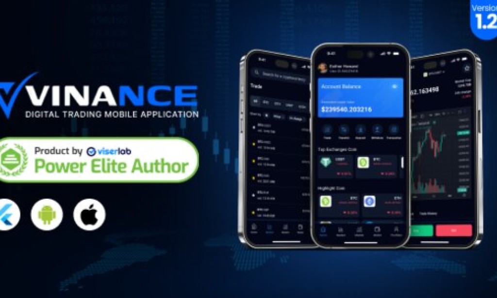Vinance v1.2 – Digital Trading Mobile Application Source