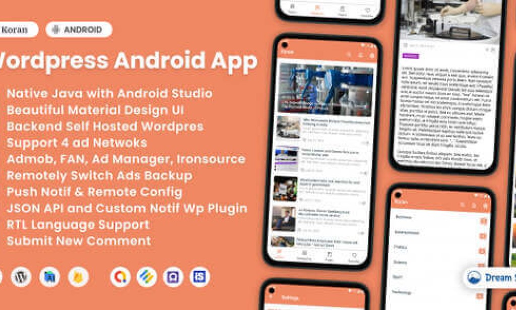 Koran v6.1 – WordPress Android Application Source