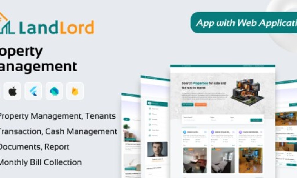 Onest Landlord – Property Management – Apartment, Rent Collection, Tenant and Invoice Bill Laravel Script Source