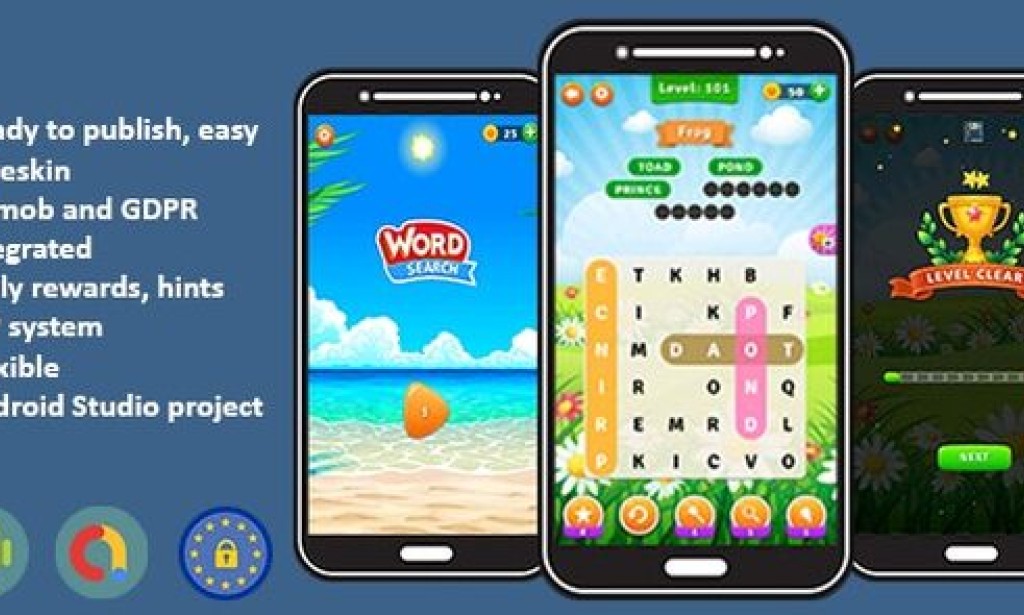 Android Modern Word Search Game – 10 Oct 2024