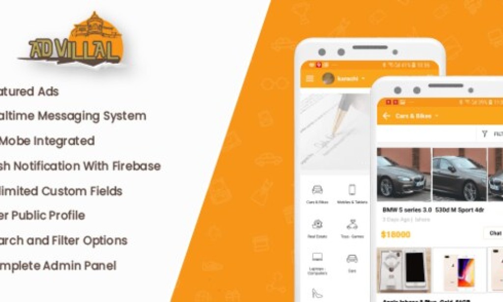 Advilla v1.0.1 – Classified Android Native App Source Code