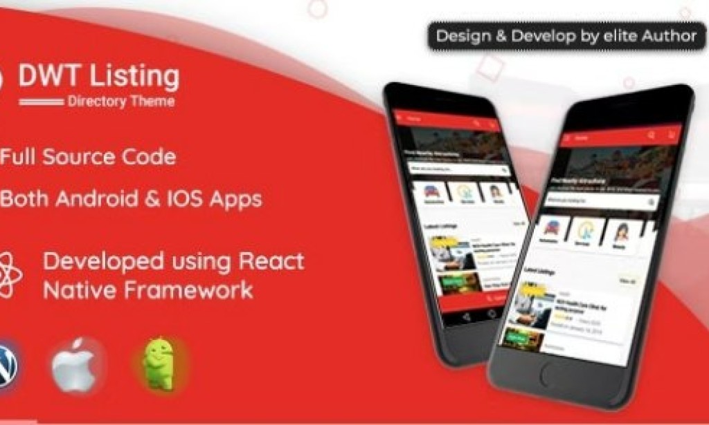 DWT Listing v2.1.5 – Directory & Listing React Native App Source