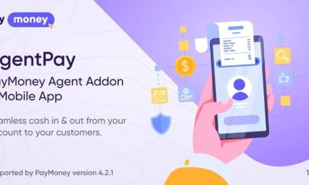 AgentPay v1.0 – PayMoney Agent Addon & Mobile App Source