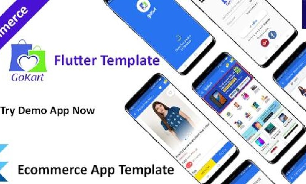 GoKart v1.3 – Flutter E-commerce App Template – Flipkart Clone Source