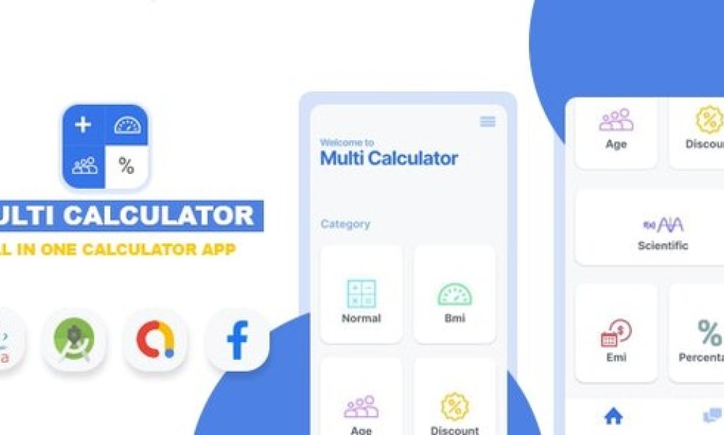 Multi Calculator v1.1 – All in One Calculator App Source