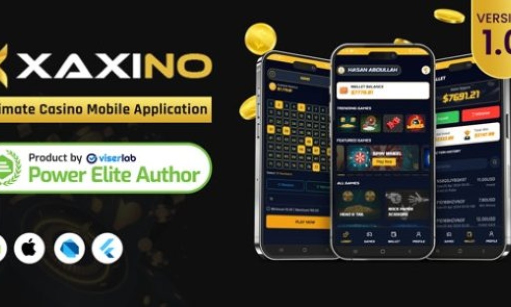 Xaxino v1.1 – Ultimate Casino Mobile Application Source