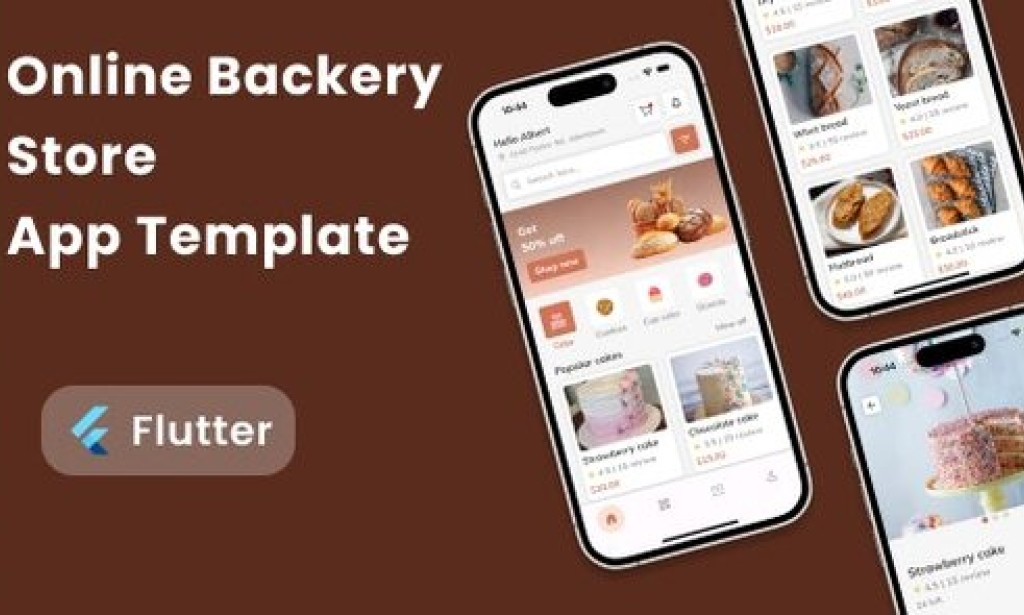 FDBackery v1.0 – Online Backery Store App Template in Flutter App