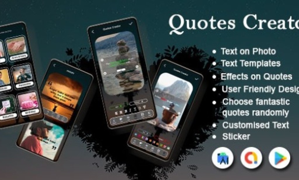 Quote Writer v1.0.2 – Quote Maker App for Instagram – Add Text Text on Photo Editor & Photo Text Editor Source