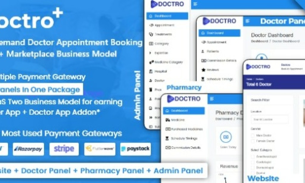 On-Demand Doctor v6.0 Nulled – Appointment Booking SaaS Marketplace Business Model Source