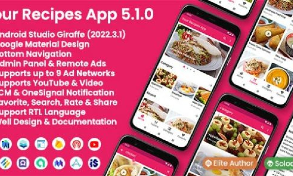 Your Recipes App v5.0.0 Nulled – Source Code
