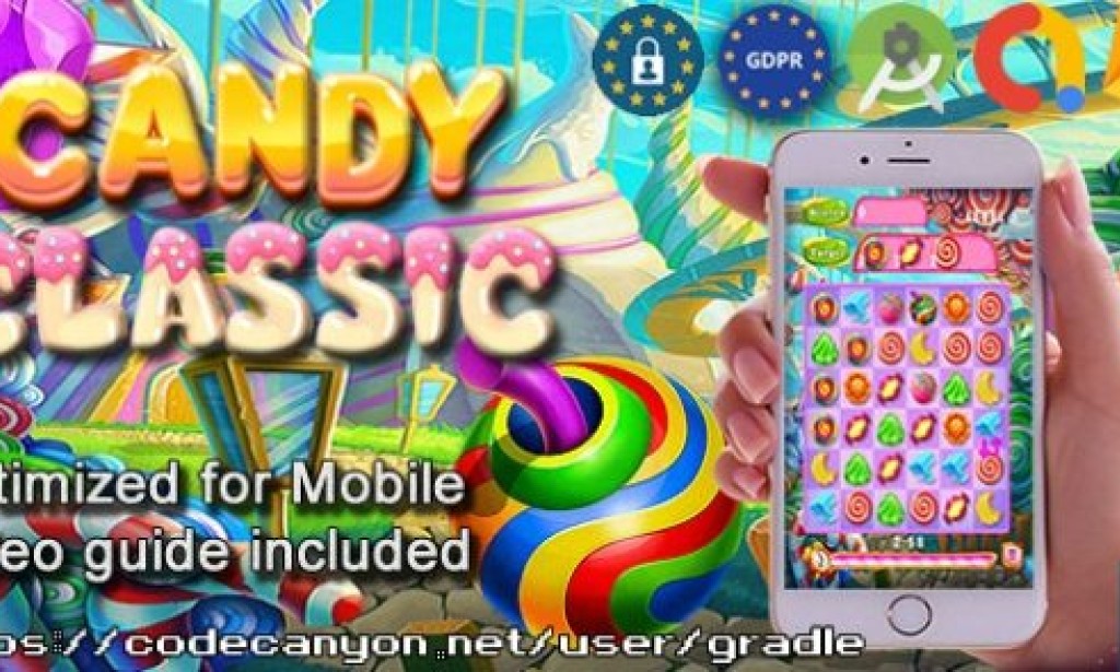 Candy Classic (8 Jul 2023) (Admob + GDPR + Android Studio) Source Code