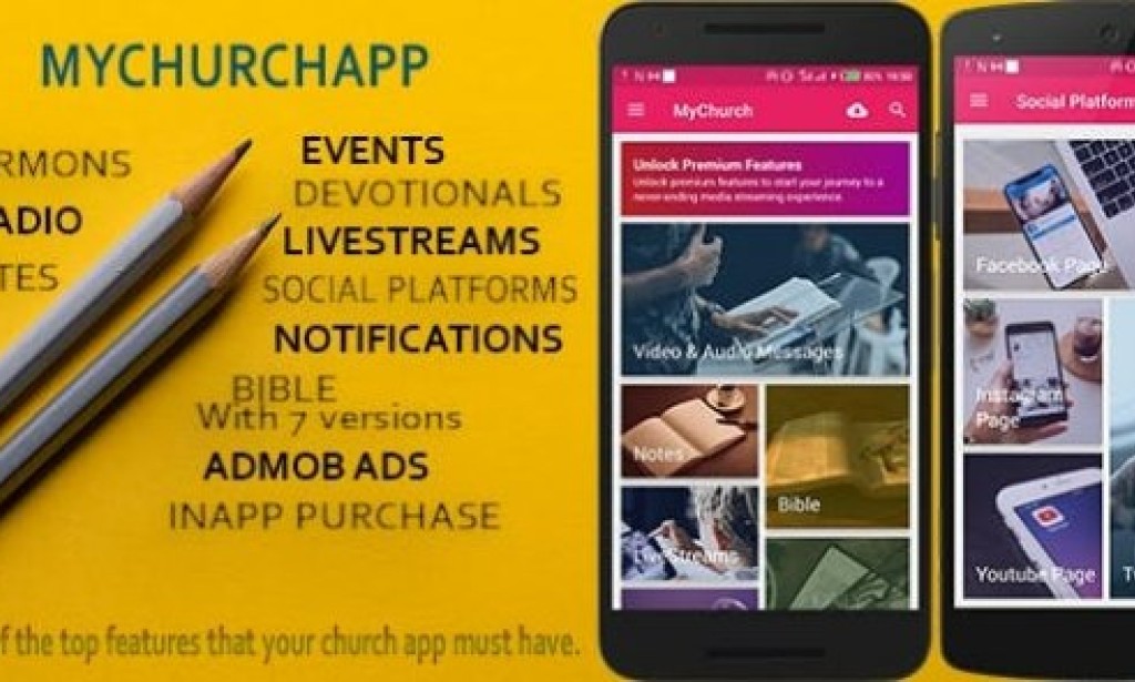 My Church App (15 Jul 2023) – Android & IOS Flutter Church Application Source