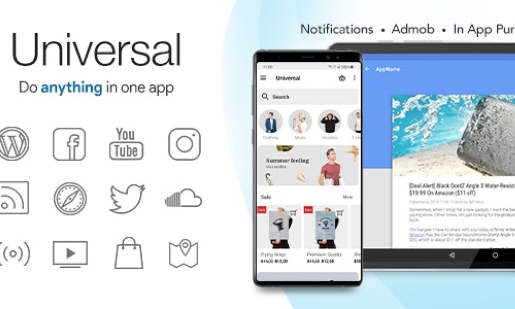 Universal v4.5.7 – Full Multi-Purpose Android App Source Code