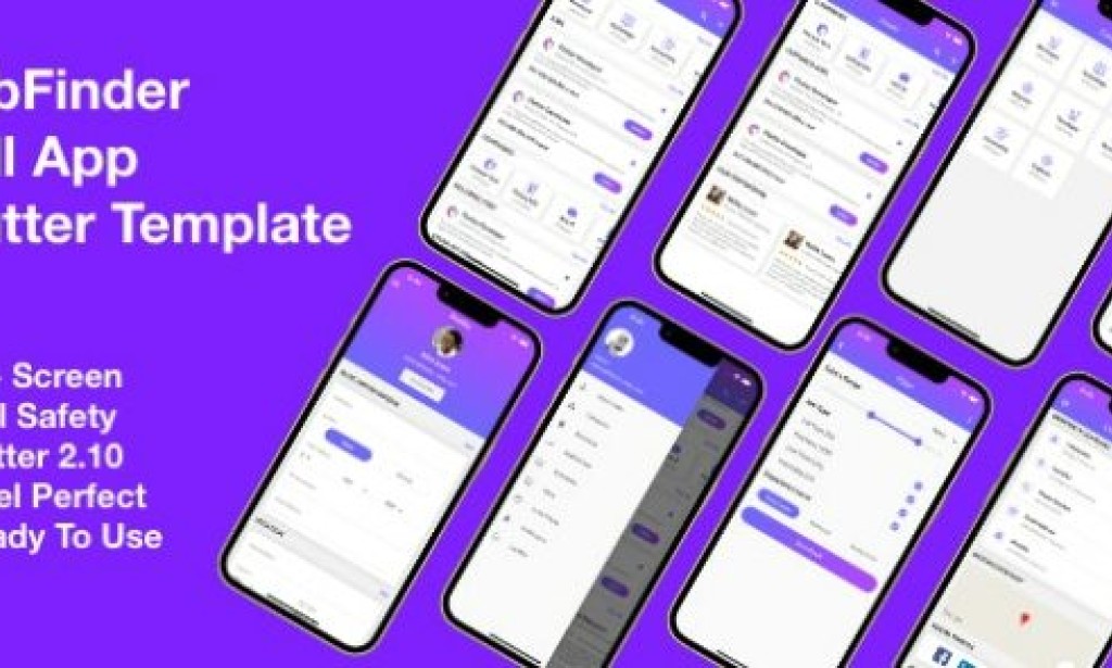 JobFinder v1.0 – Flutter Job Finder Full App Template