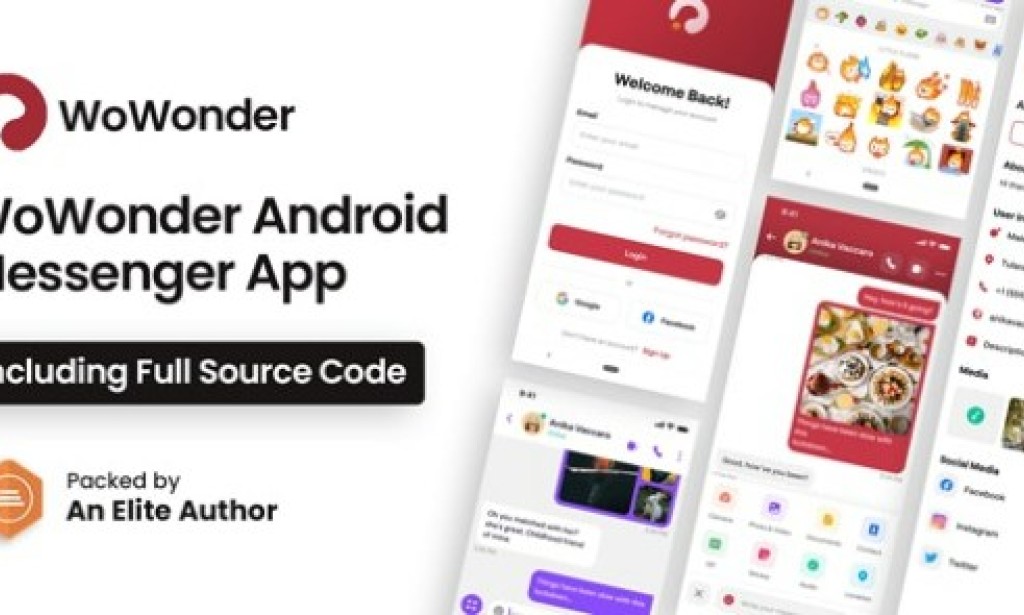 WoWonder Android Messenger v4.8 – Mobile Application for WoWonder Social Script