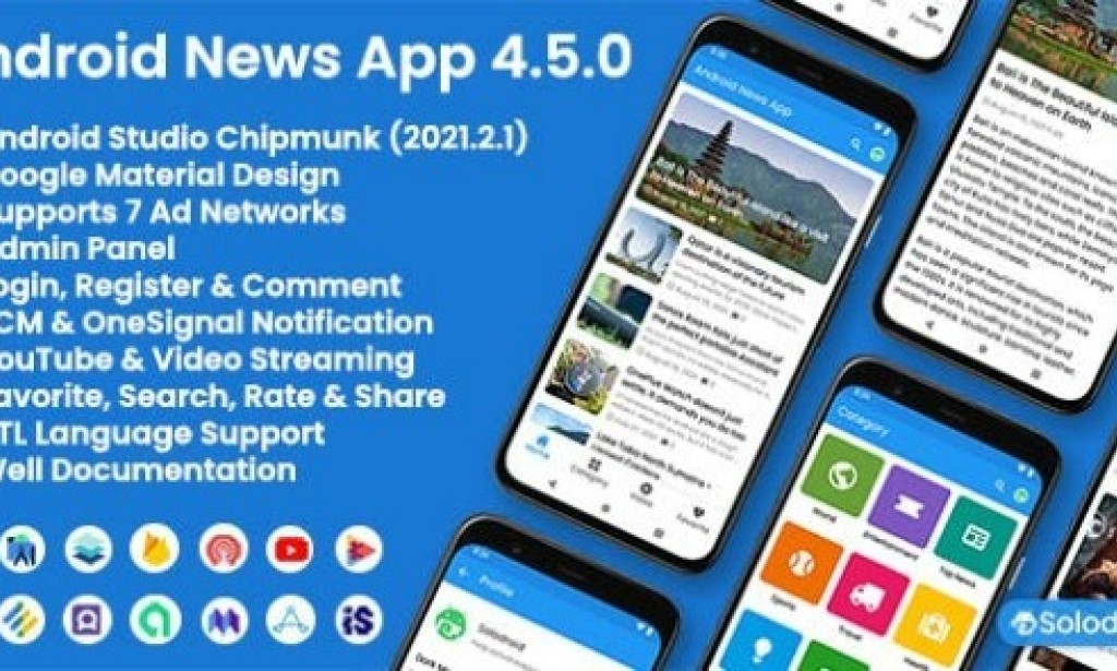 Android News App v5.1.0 – Nulled Codecanyon Apps Source Code