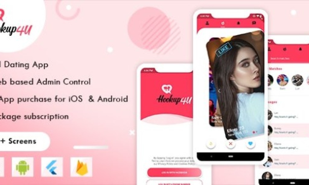 Hookup4u (19 Apr 2023) – A Complete Flutter Based Dating App with Admin | Tinder Clone Source