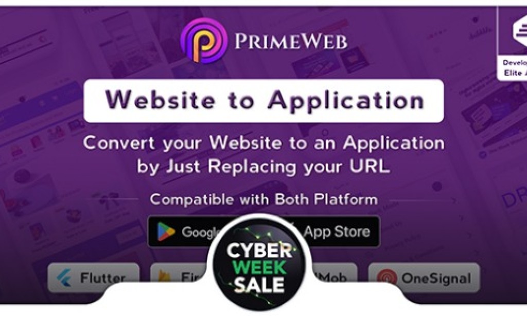 Prime Web v1.0.10 – Convert Website to a Flutter App Source