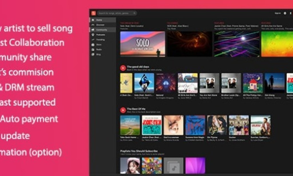 MusicEngine v3.0.0.2 Nulled – Music Social Networking PHP Script