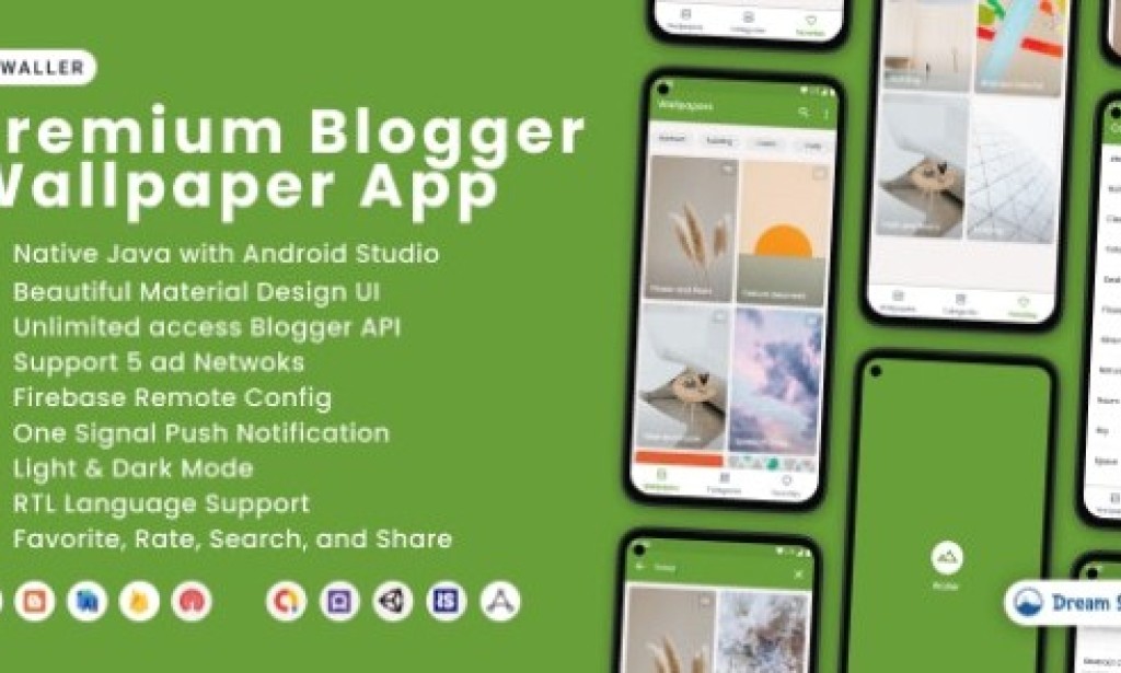 Waller v1.1 – Blogger Wallpaper App Source Code
