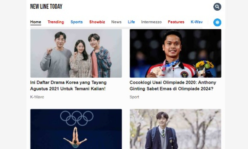New Line Today v1.1 – News Blogger Template Free