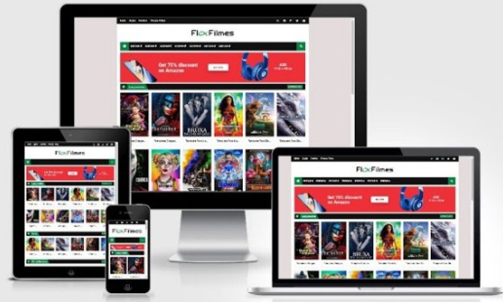 Flex Filmes Blogger Template FREE