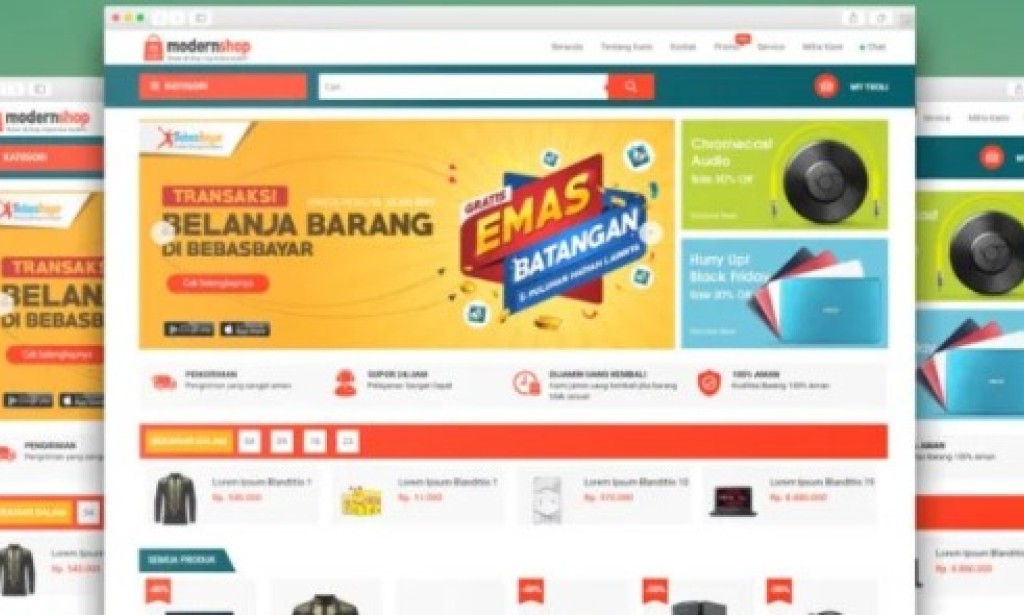 ModernShop v2.0 Premium – Responsive Blogger Template Free