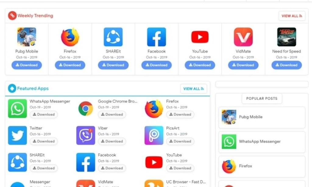 Pure APK Premium – Apps or Software Blogger Template