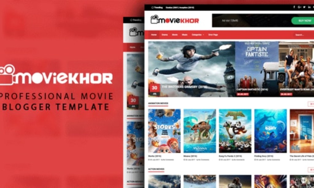 MovieKhor (Premium) – Professional Movie Blogger Template