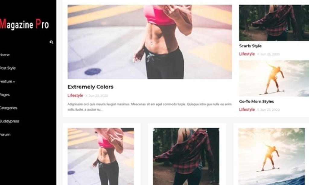 Magazine Pro Responsive Blogger Template for News Website