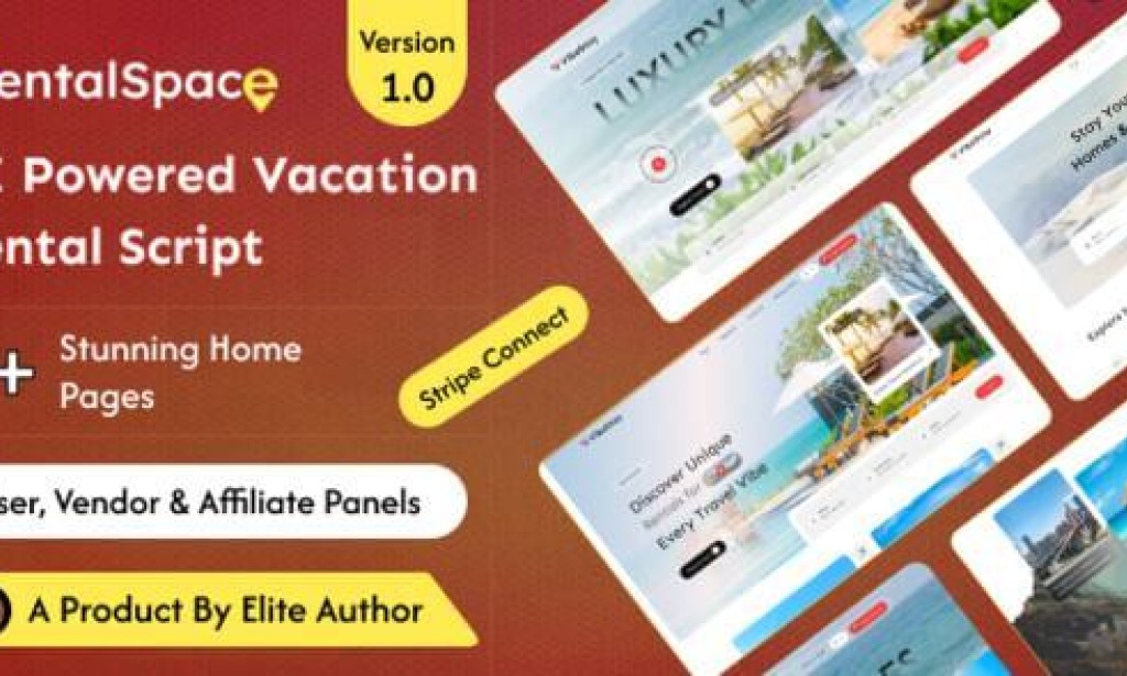 RentalSpace v1.0 – Vacation Rental Script