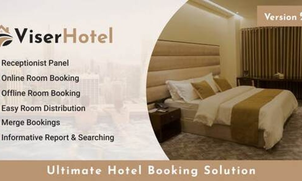 ViserHotel v3.0 Nulled – Ultimate Hotel Booking Solution Script