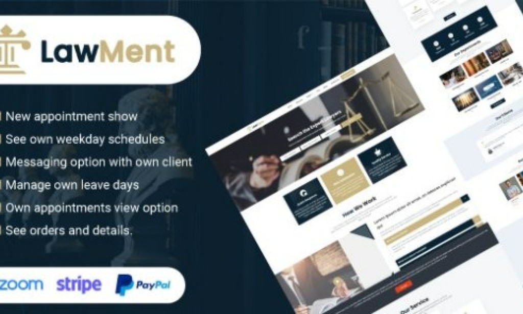 LawMent v2.5 – SaaS Based Multi Lawyer Appointment System Script