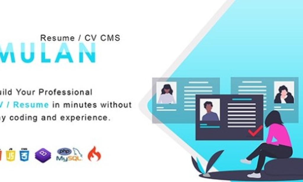 Mulan v2.4 – Resume / CV CMS Script