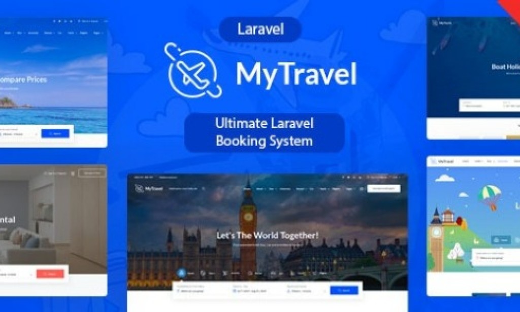 MyTravel v2.2.0 – Ultimate Laravel Booking System PHP Script