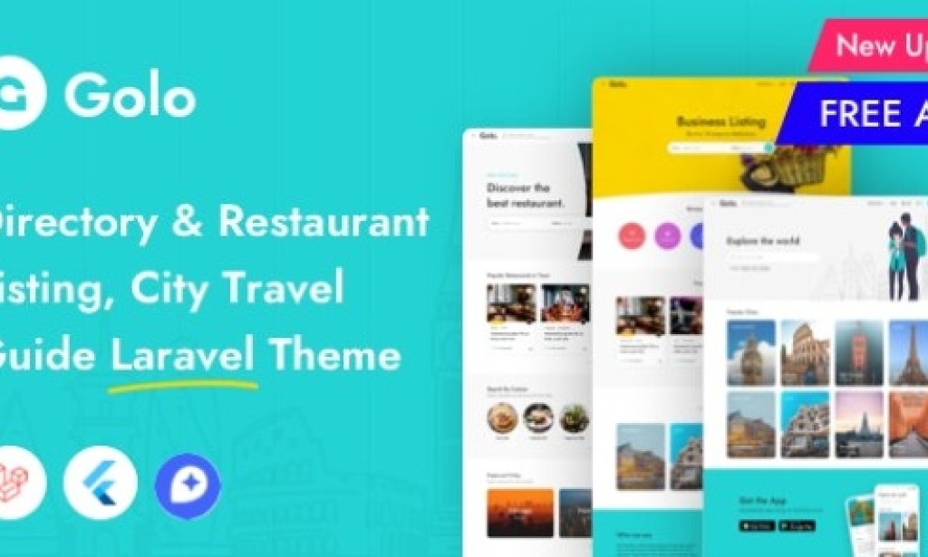 Golo v1.2.0 – Directory & Listing, City Travel Guide Laravel Theme – Script