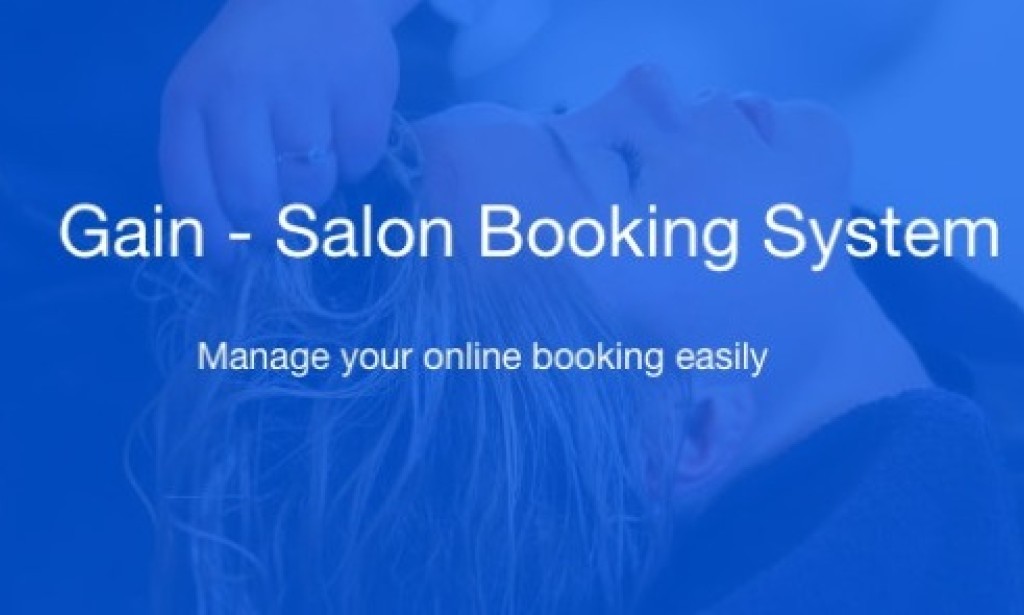 Gain v1.4 – Salon Booking System PHP Script