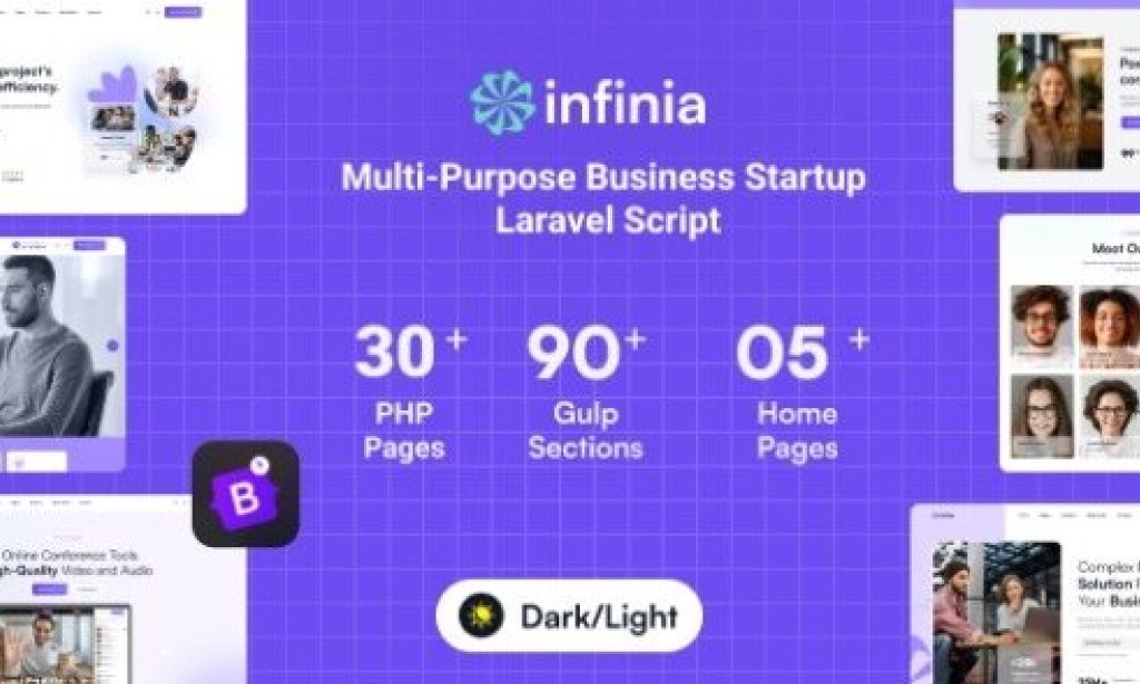 Infinia v1.1.3 Nulled – Multipurpose Business Consulting Startup Laravel Script